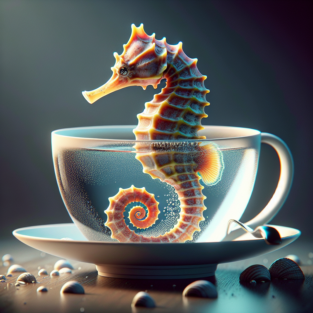 Falda Deniz Atı Görmek