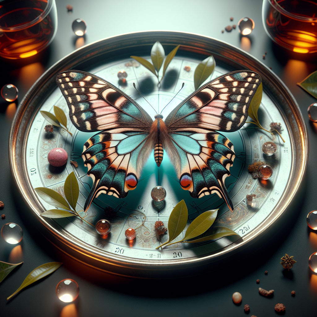 Falda Kelebek Görmek