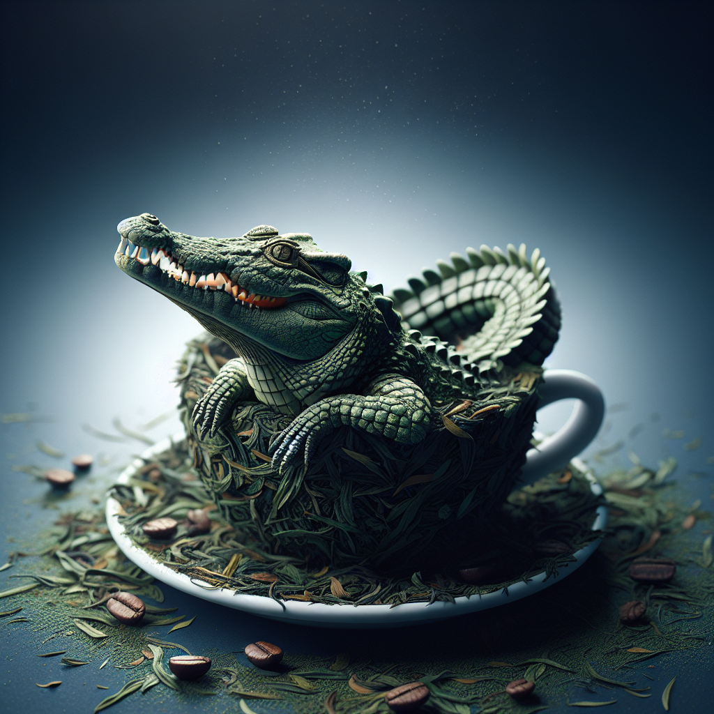 Falda Timsah Görmek